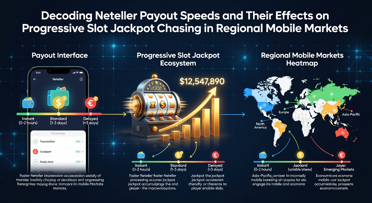 Mobile players engaging with progressive slot games on regional networks using Neteller for quick fund access